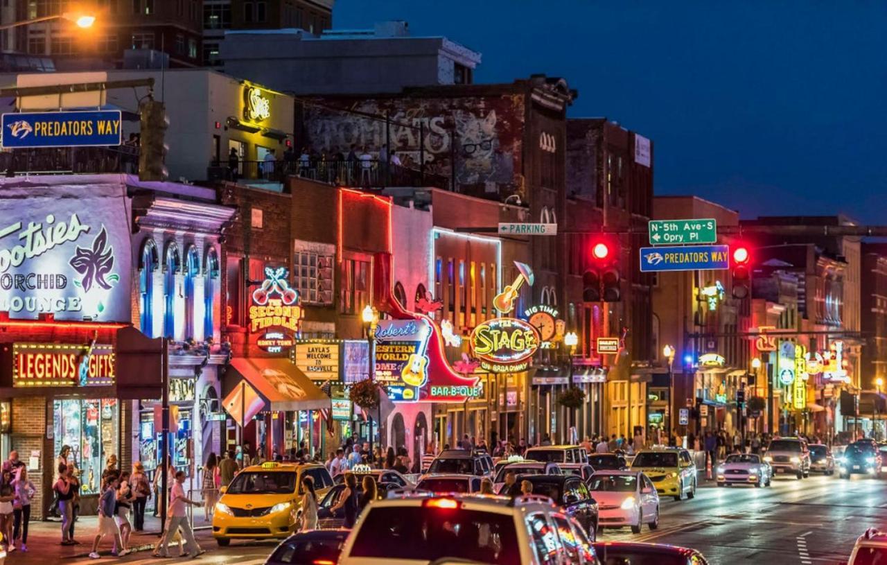 Stylish Downtown Nashville 3 Beds, 1 Bedroom With Private Patio, Parking Exteriör bild